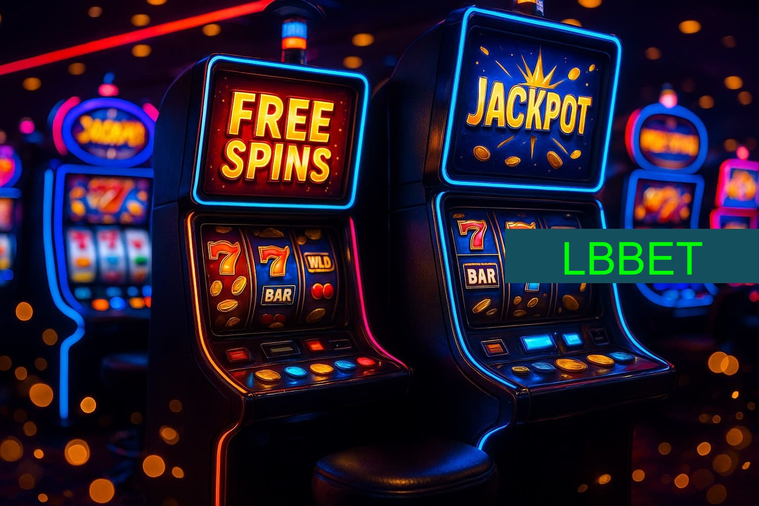 Diversos jogos de caça-níqueis